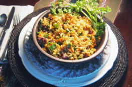 curried quinoa