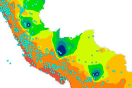 peru weather map