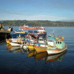 Boats in Chiloe