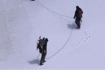 Ice Climbing in Ecuador