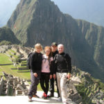 Family Photo in front of Machu Picchu