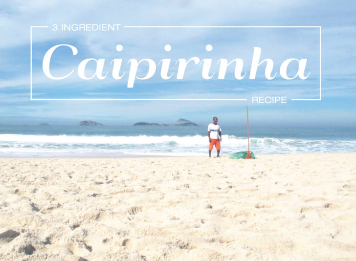 Brazil capirinha recipe