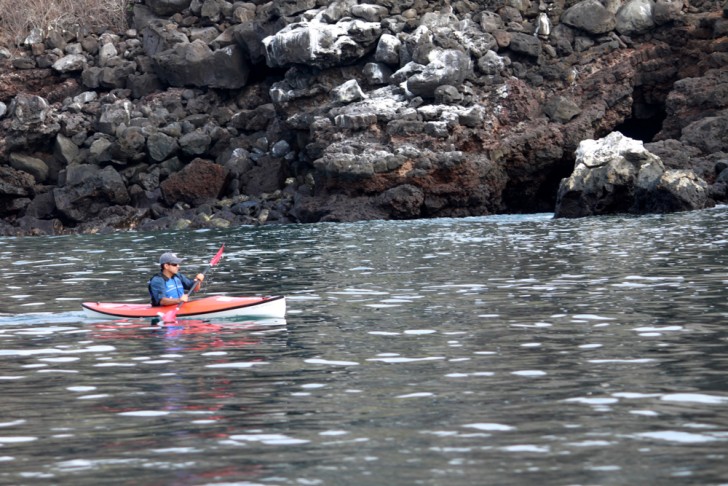 Galapagos national park kayaking