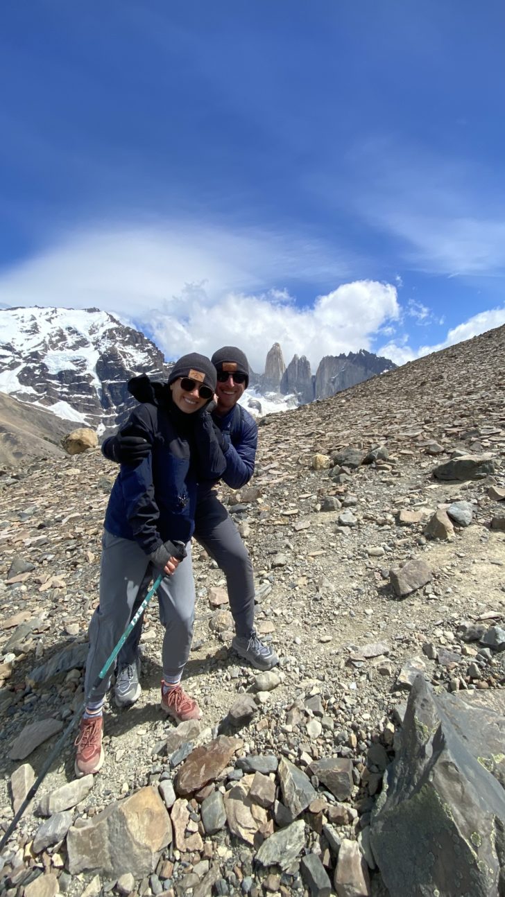 Adventure Category Winner, Travelers at the top of Cerro Paine
