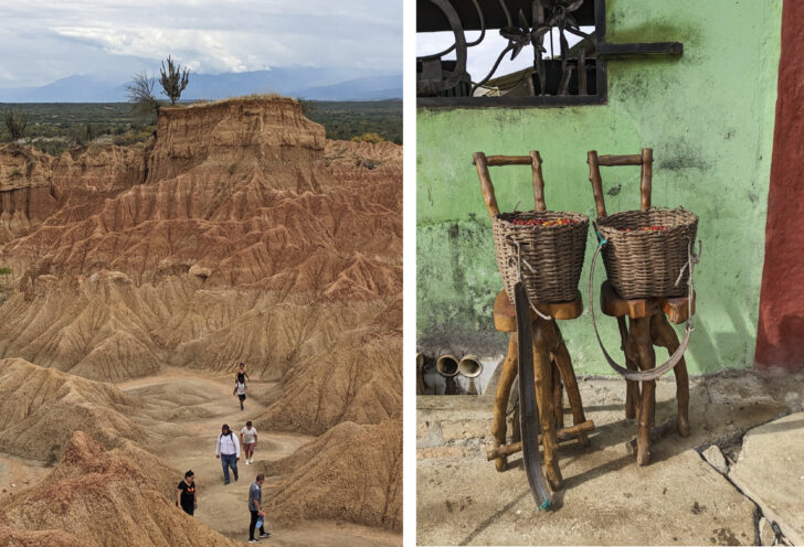 Colombia’s Macizo region, including the Tatacoa Desert.