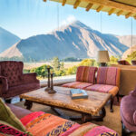 Luxury Peru lodging with a view.