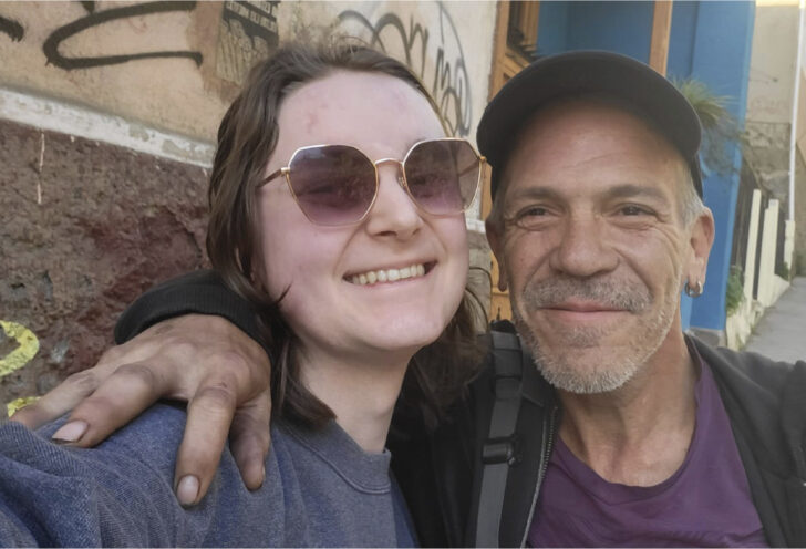 Portrait with a local in Chile