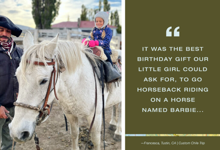 Horseback riding in Patagonia