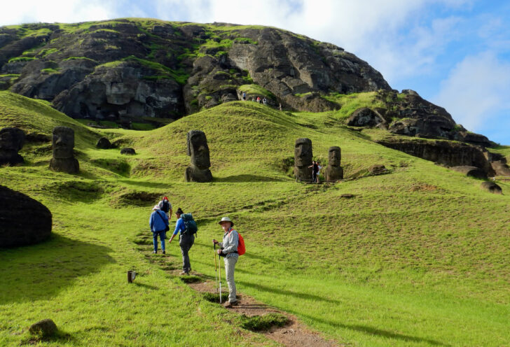 Hiking in Easter Island