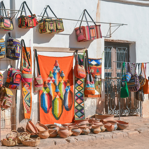 Purmamarca Market in Northwest Argentina