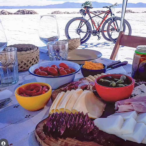 Picnic and Salinas Bike tour