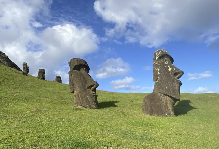 Moai Statues on Easter Island
