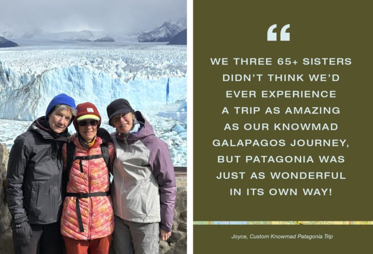 Three sisters and their adventure to Patagonia.