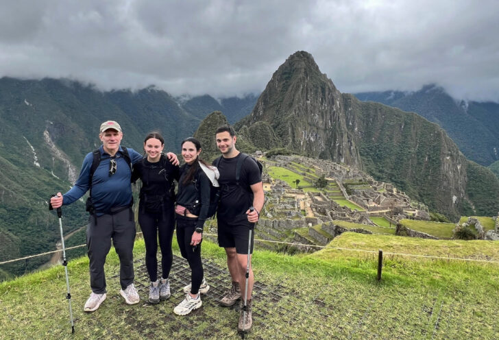 Hiking in Machu Picchu